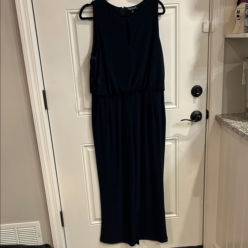 Elegant Black Sleeveless Jumpsuit